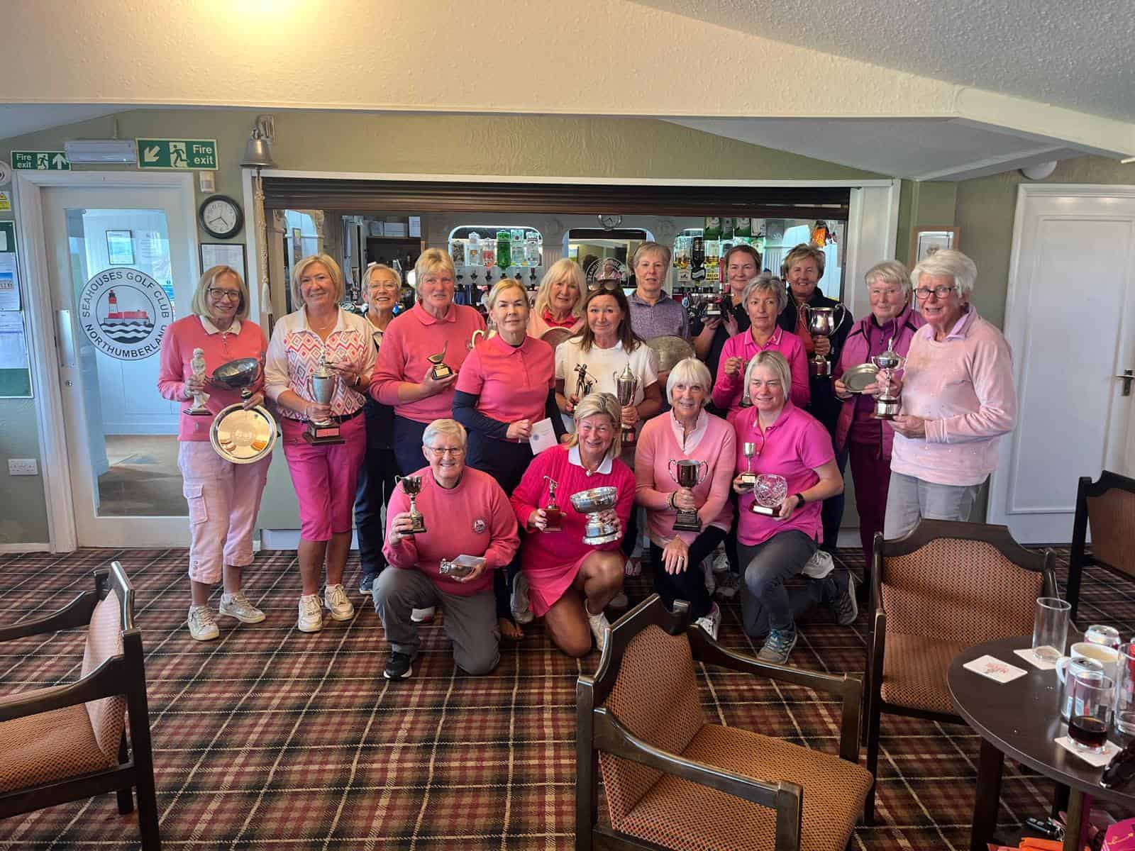 Ladies prize giving